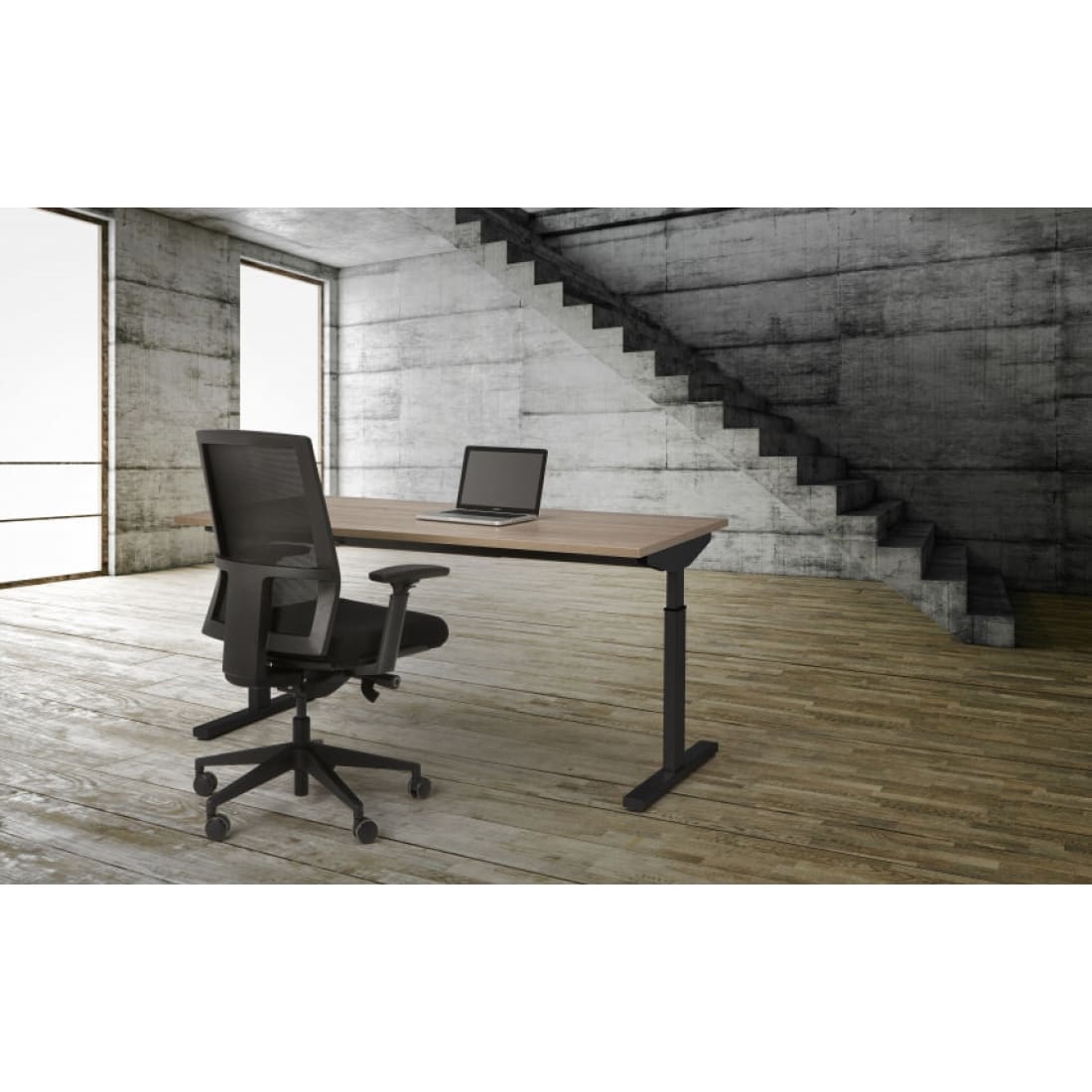Manhattan QuickMount - Verstelbaar Zit/Zit Bureau - 120x80