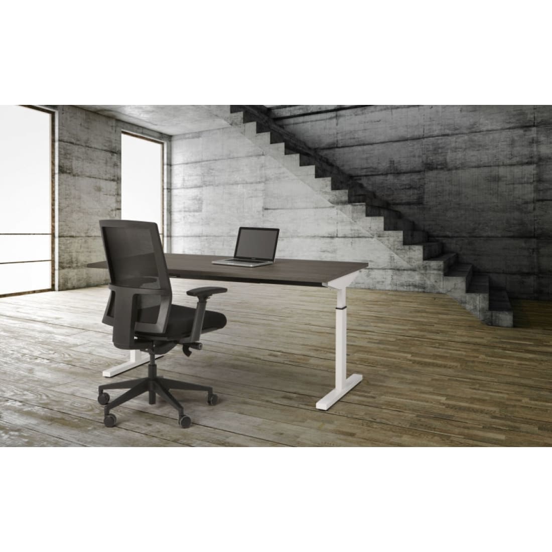 Manhattan QuickMount - Verstelbaar Zit/Zit Bureau - 120x80