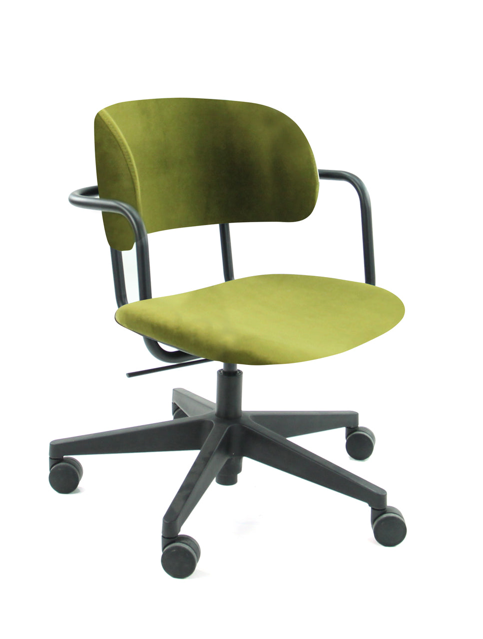 Workliving Puur Design Bureaustoel - Velvet Earth Army - Workliving - Bureaustoelen design- Workliving