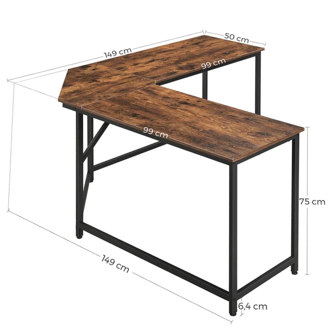 Mazazu Computerbureau - Bureau - Hoekbureau - Laptoptafel -