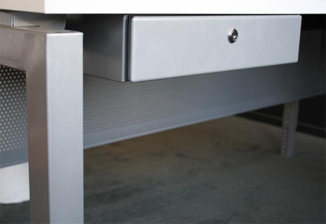 Persoonlijke Lade Wit met slot Wit