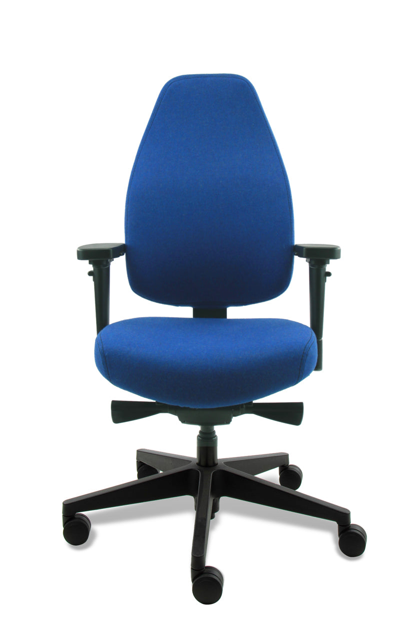 Sit And Move Therapod X Standaard - Blauw Wolvilt - Bureaustoel