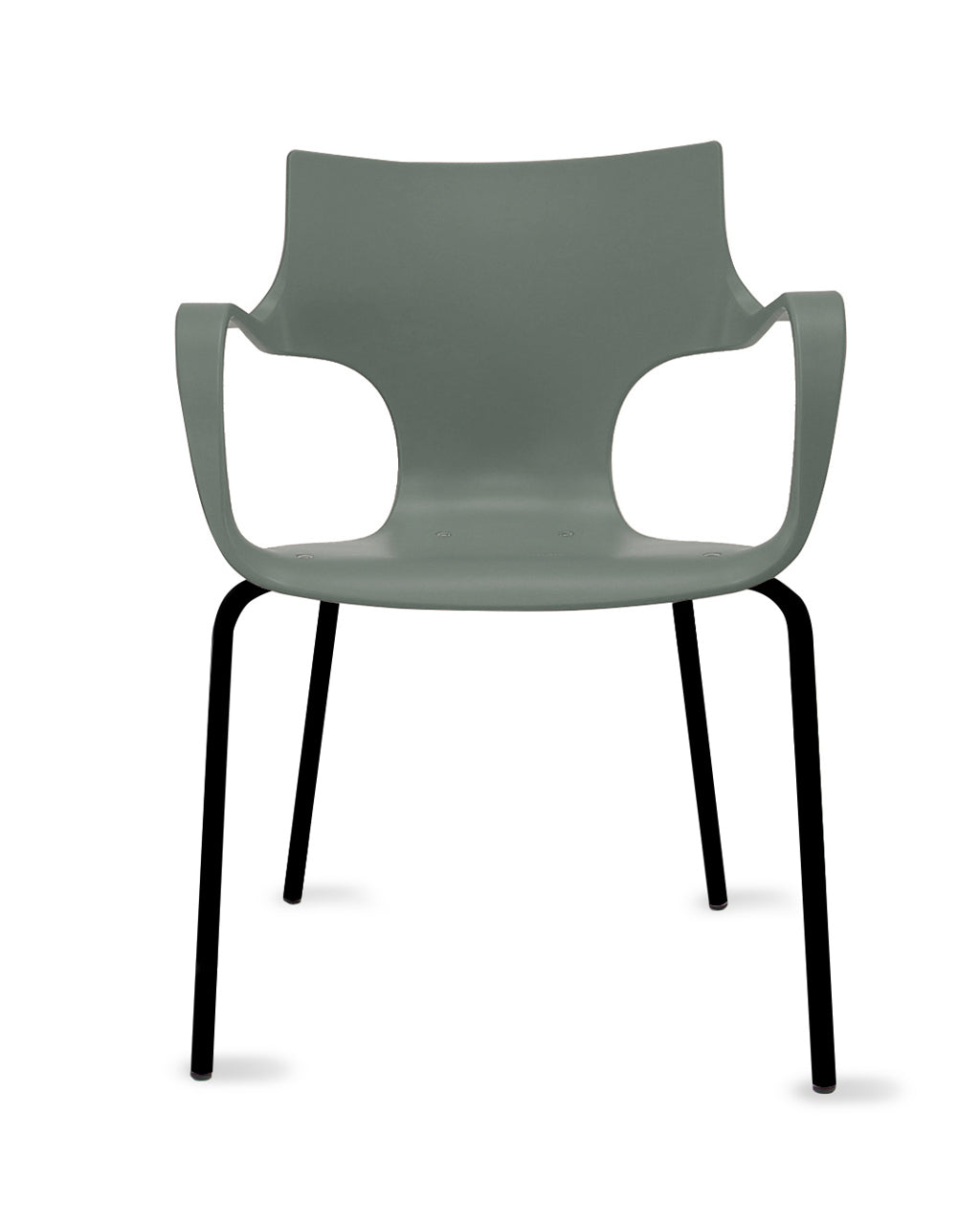 Workliving Jim Stoel - Lichen - Zwart Onderstel