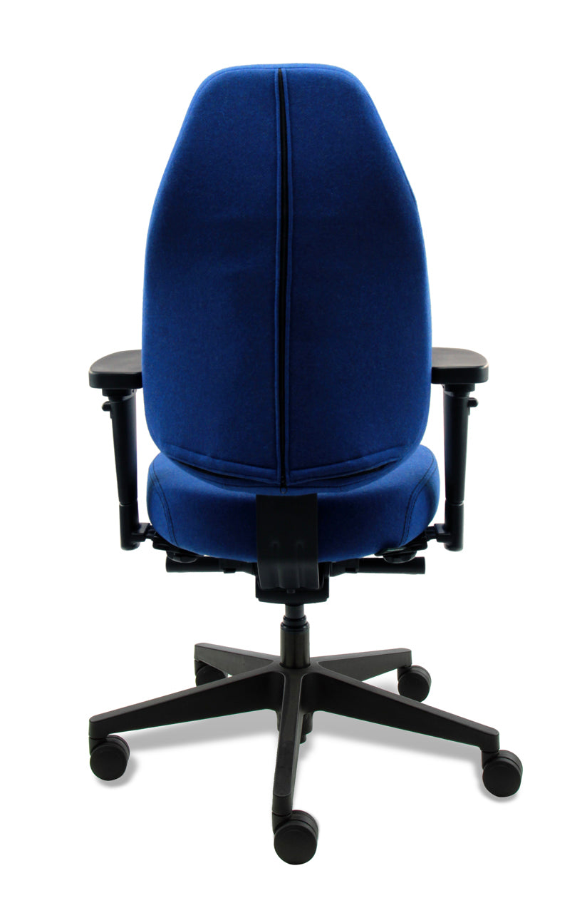 Sit And Move Therapod X Standaard - Blauw Wolvilt - Bureaustoel