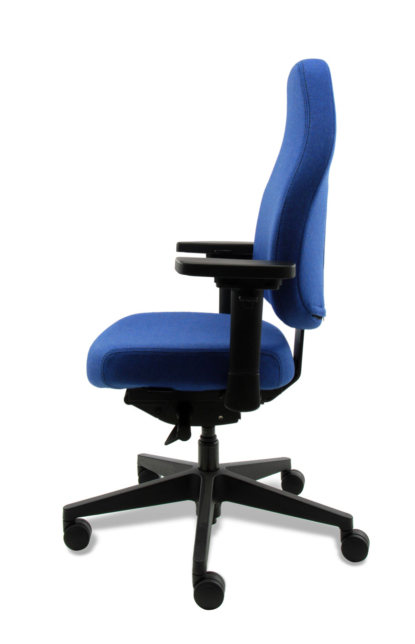 Sit And Move Therapod X Standaard - Blauw Wolvilt - Bureaustoel