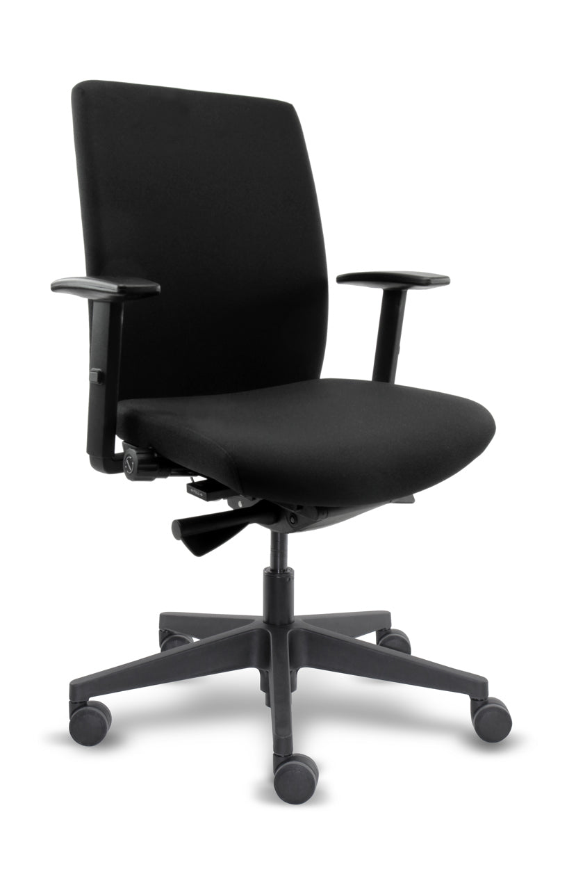 Workliving Ramblas Comfort Home Zwart - Bureaustoel Ergonomisch Design (N)EN 1335
