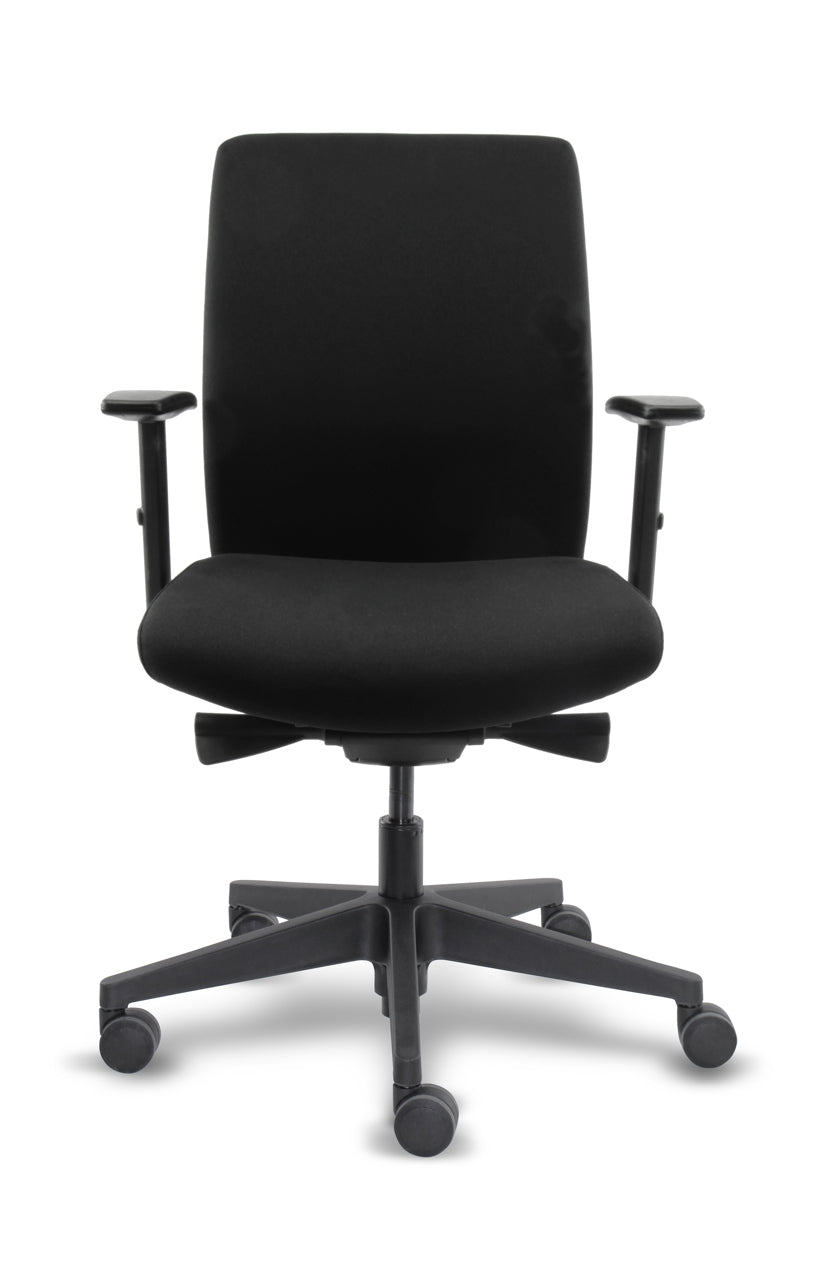 Workliving Ramblas Comfort Home Zwart - Bureaustoel Ergonomisch Design (N)EN 1335