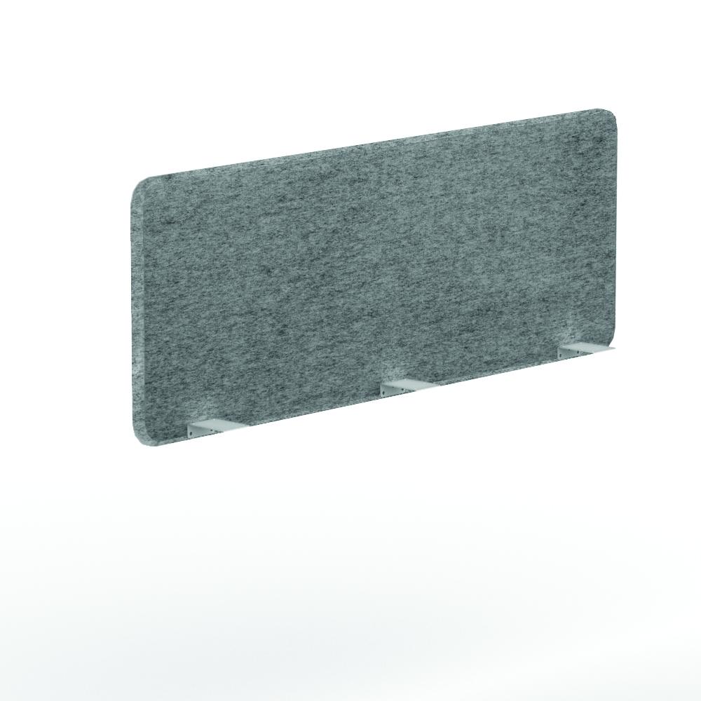 Manhattan Akoestisch scherm voor Bureau - 53 cm hoog 3.2cm dik (incl. beugelset)