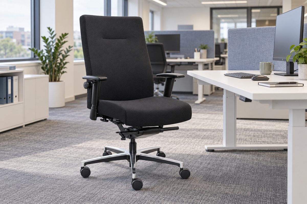 Workliving Atlas XL - Ergonomische Bureaustoel NEN1335 tot 200KG