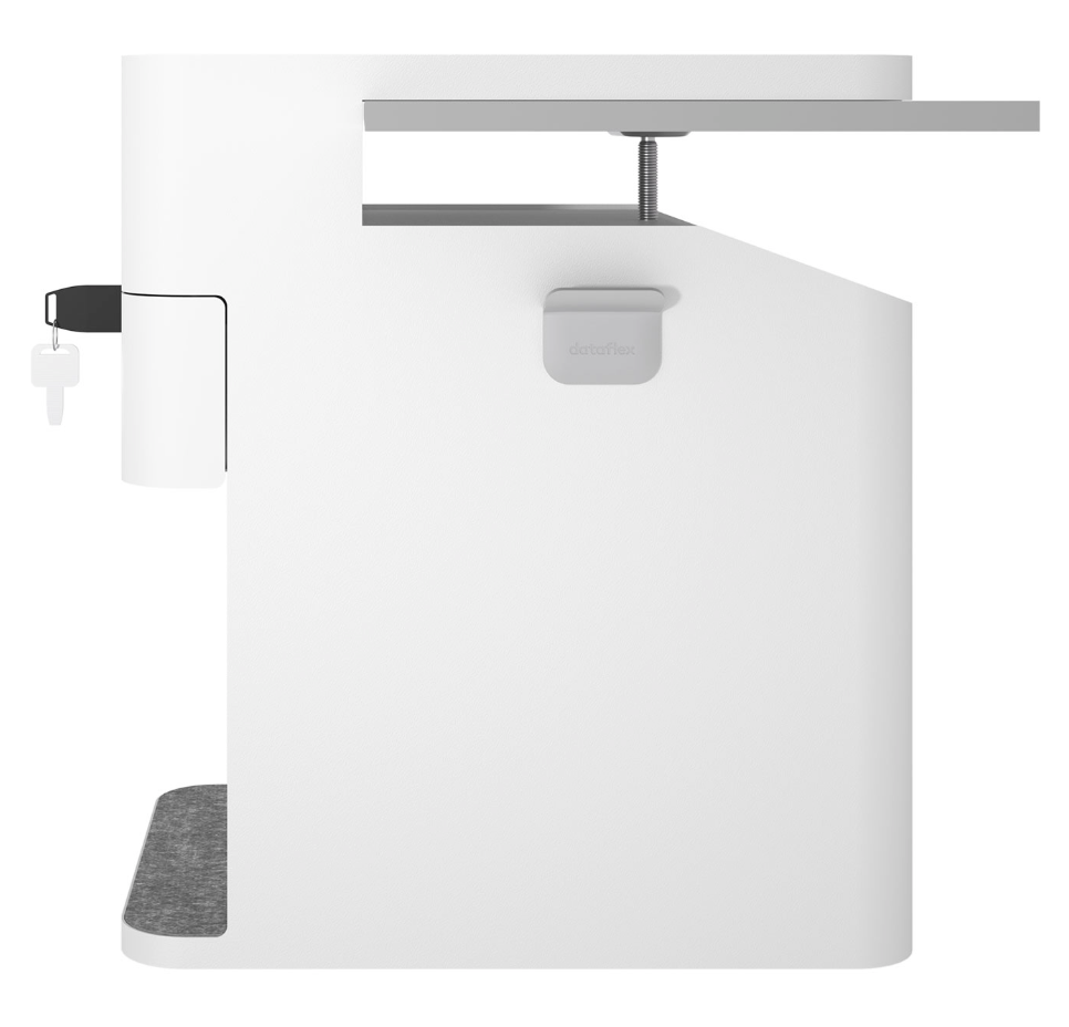 Dataflex Bento® Desktop Locker - Wit - Bureaulade - 500 - Dataflex - Bureaulades- Workliving