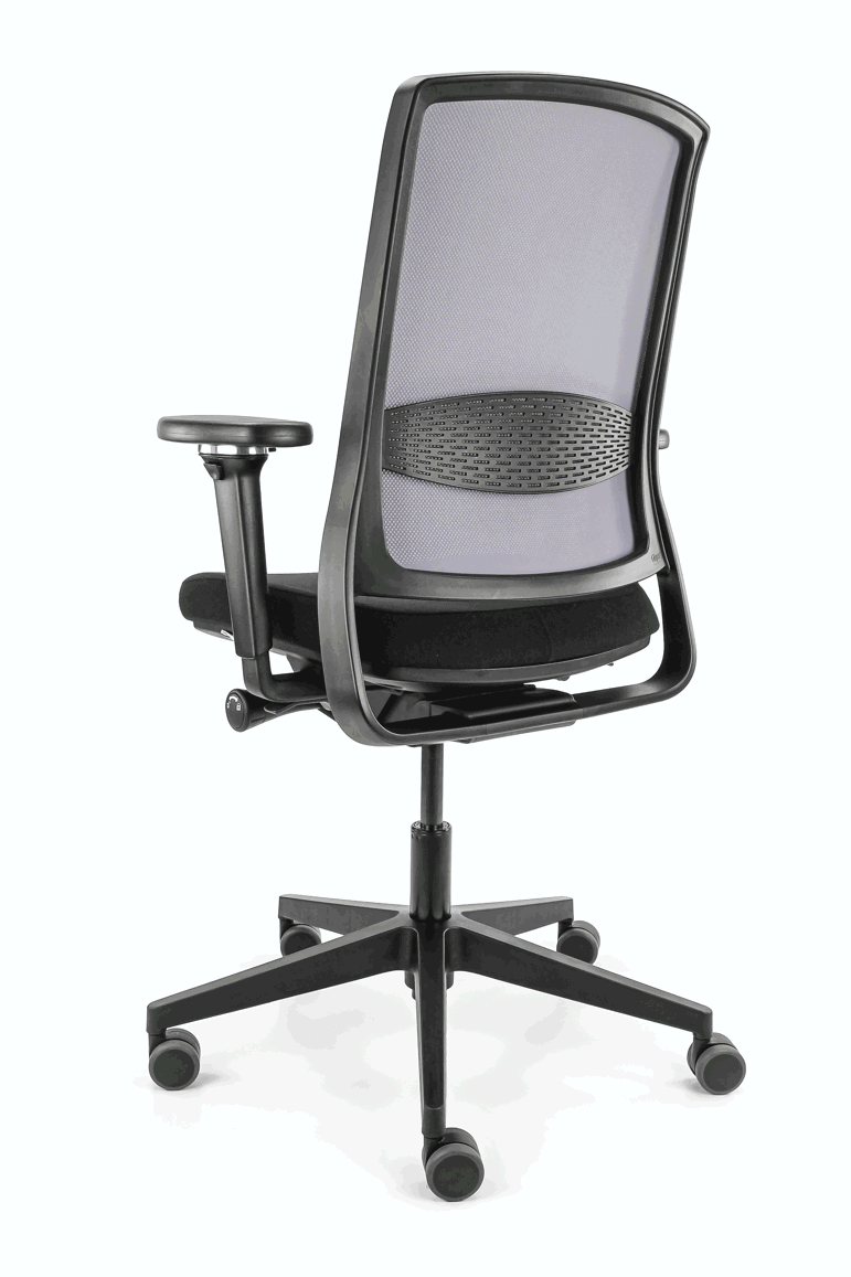 Refurbished Bureaustoel Gispen Zinn Smart Grijs NPR1813