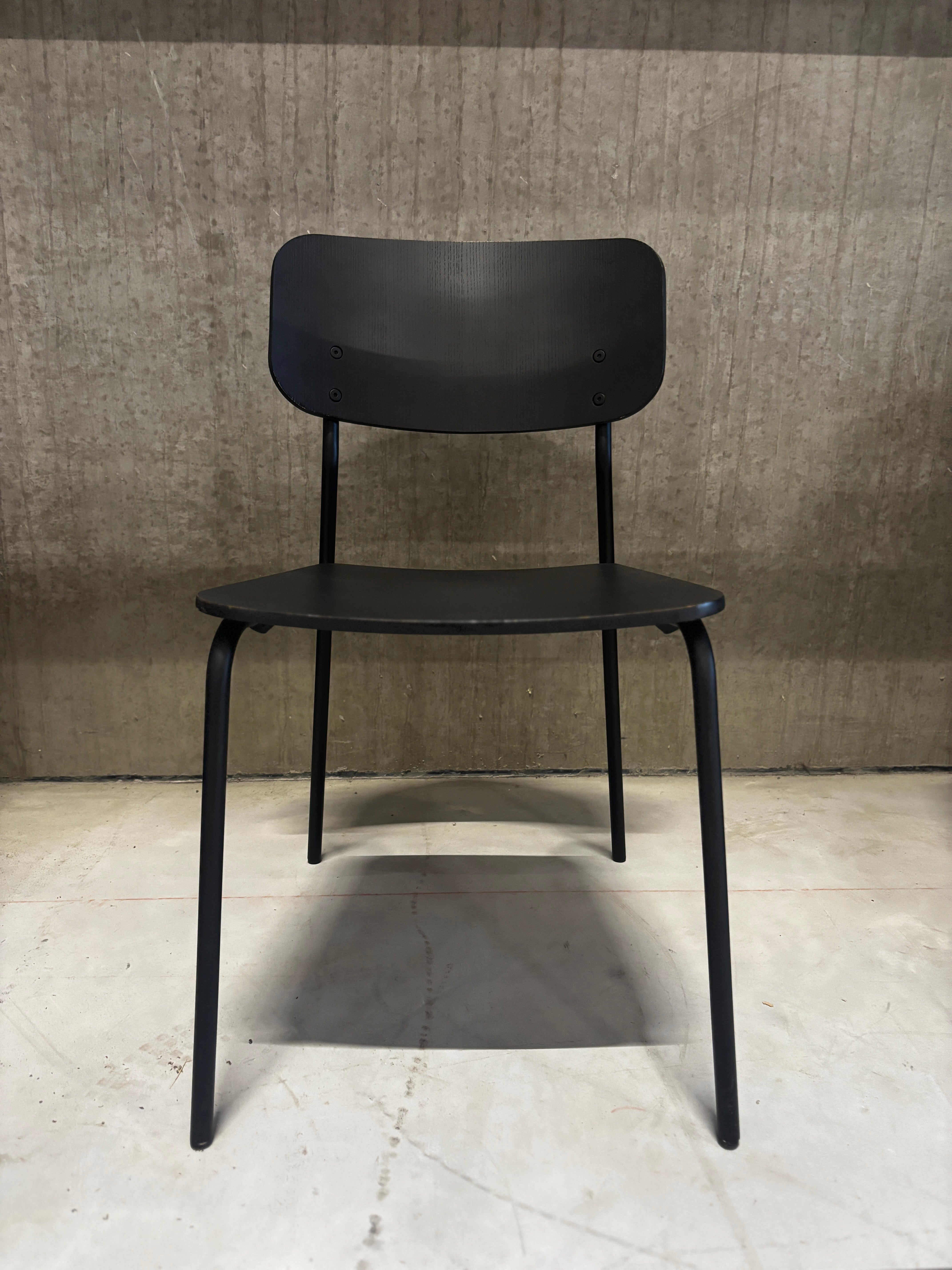 Sample Sale - Workliving Bianca Eetkamerstoel - Houten Design Zwart Eiken