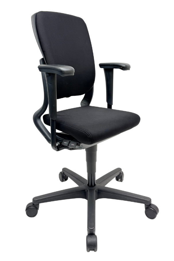 Refurbished Bureaustoel Ahrend 230 Zwart met lendensteun