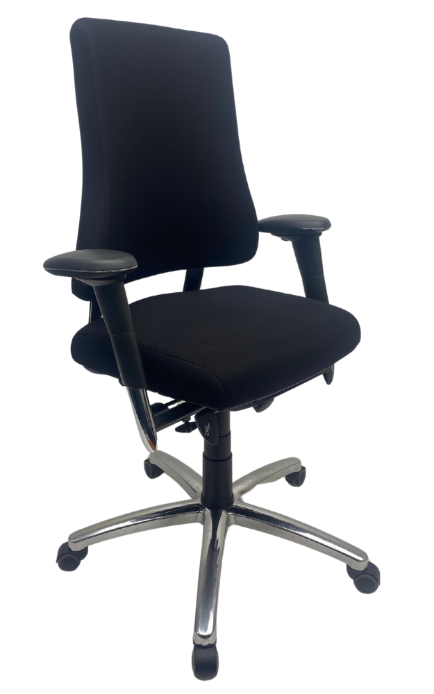 Refurbished Office chair BMA AXIA Pro Extra High Black / Chrome 4D NPR1813