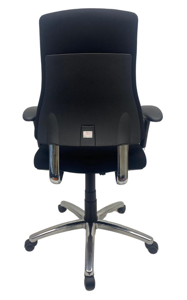 Refurbished Office chair BMA AXIA Pro Extra High Black / Chrome 4D NPR1813