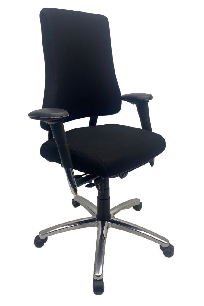 Refurbished Office chair BMA AXIA Pro Extra High Black / Chrome 4D NPR1813