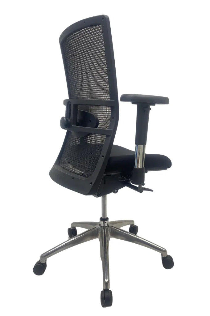 Refurbished Bureaustoel Gispen Omnis NPR1813 Chroom