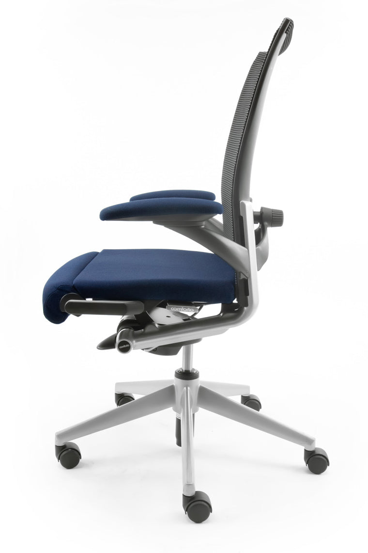 Refurbished Bureaustoel Haworth Comforto X99 Blauw