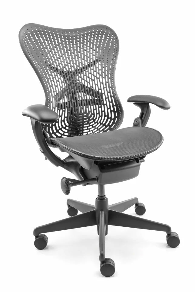 Refurbished Bureaustoel Herman Miller Mira Graphite