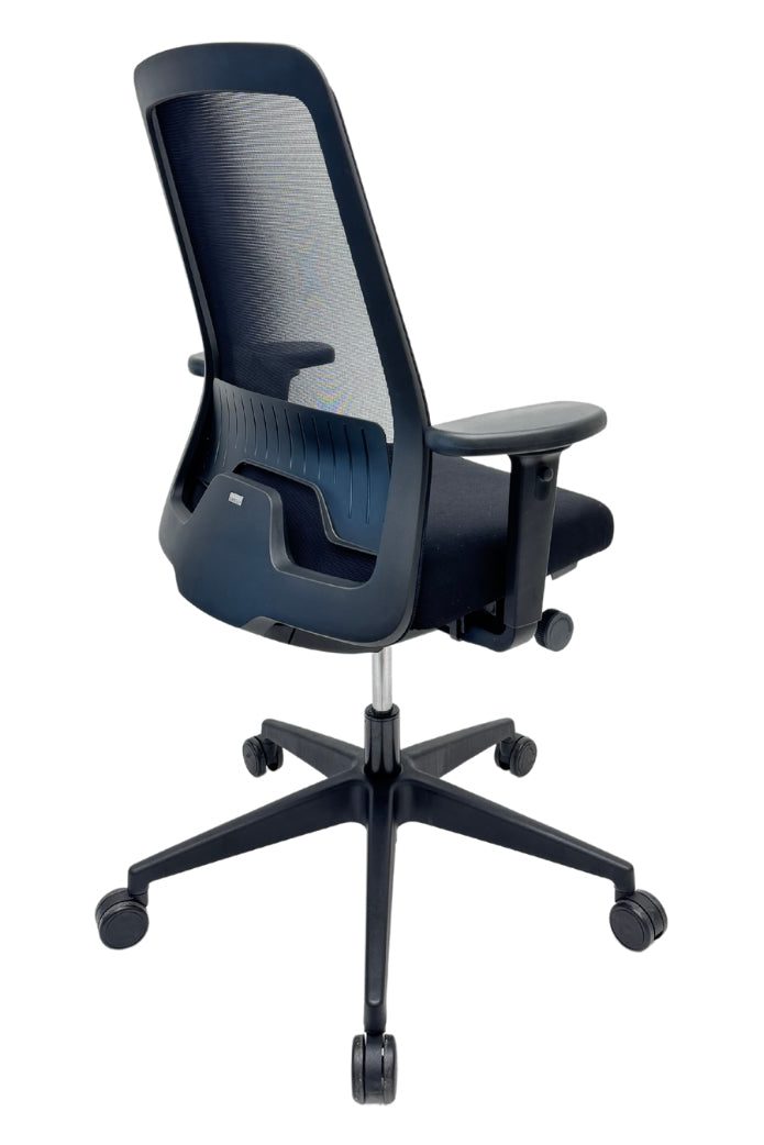 Refurbished Bureaustoel Interstuhl Every 142EX Mesh Zwart