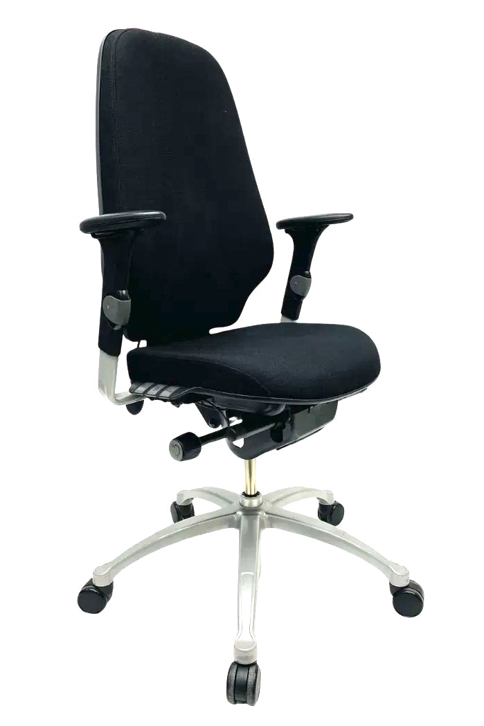 Refurbished Bureaustoel RH Logic 400 Zwart