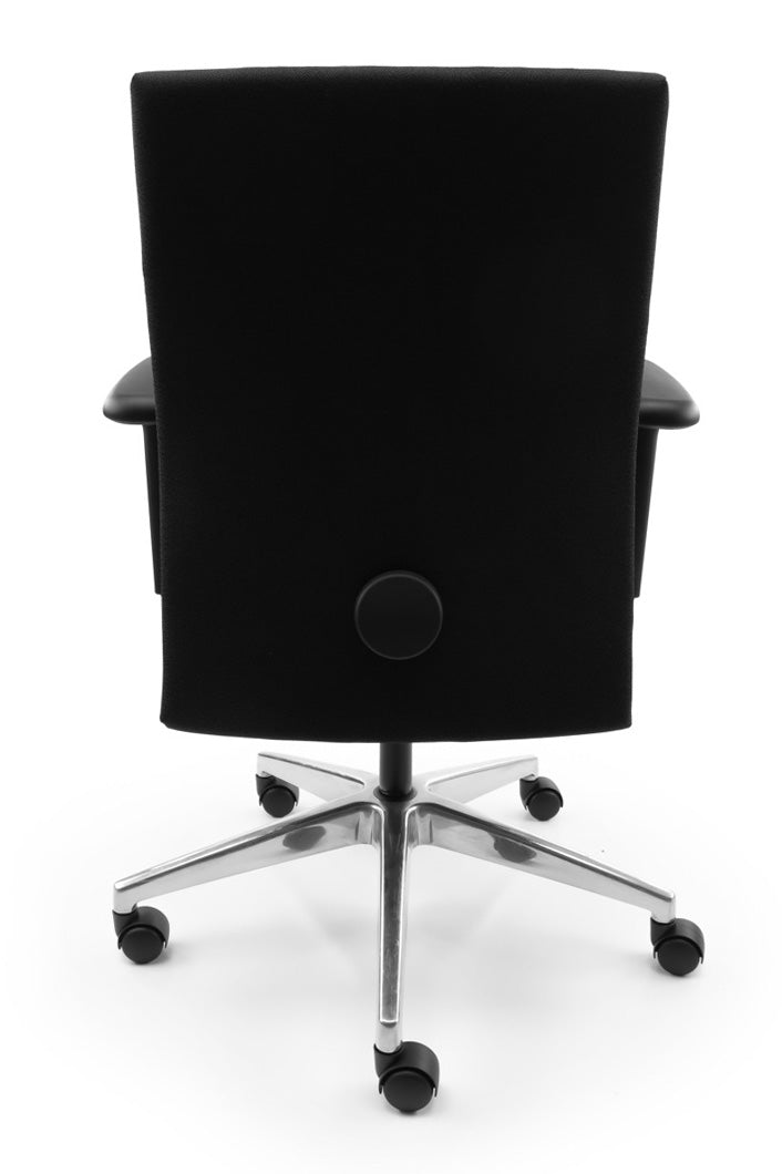 Refurbished Bureaustoel Se7en Comfort Zwart 3D NEN1335