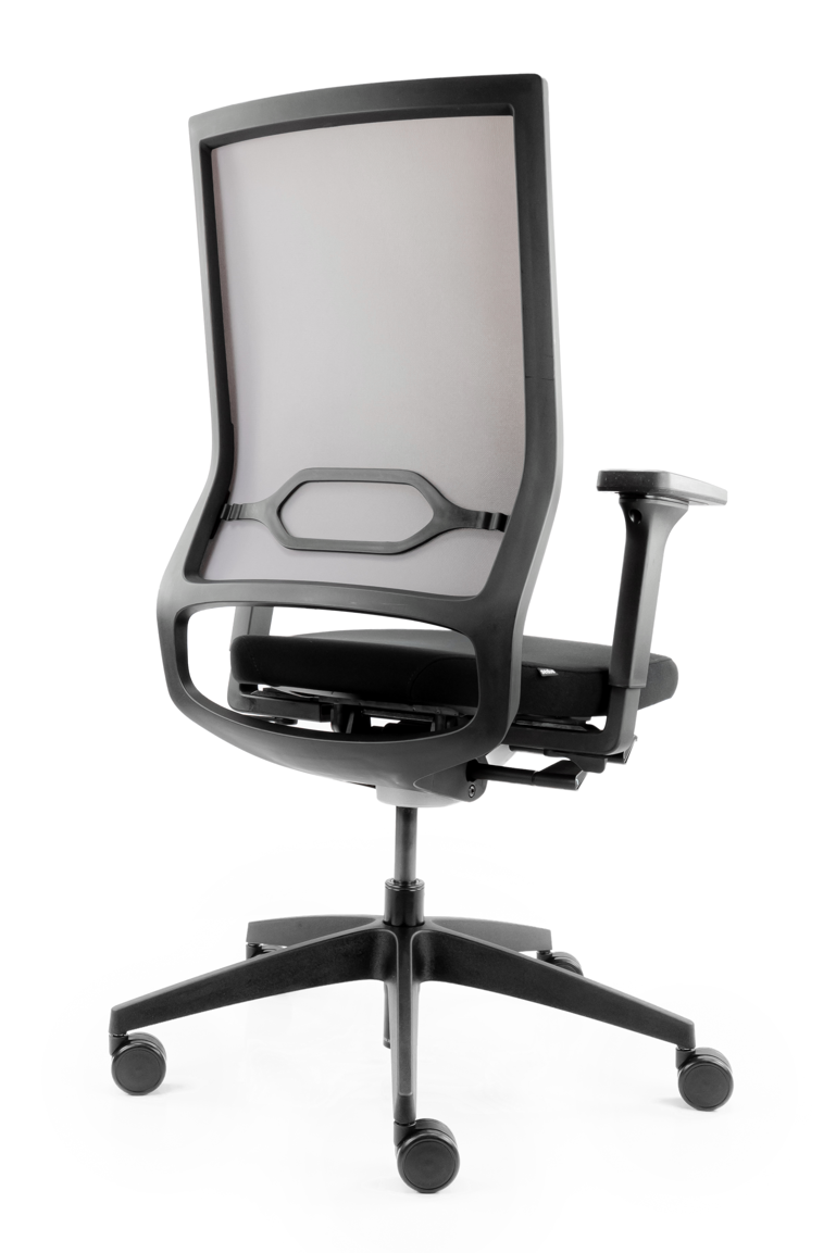 Refurbished Bureaustoel Sedus Quarterback 2 Grijs Zwart