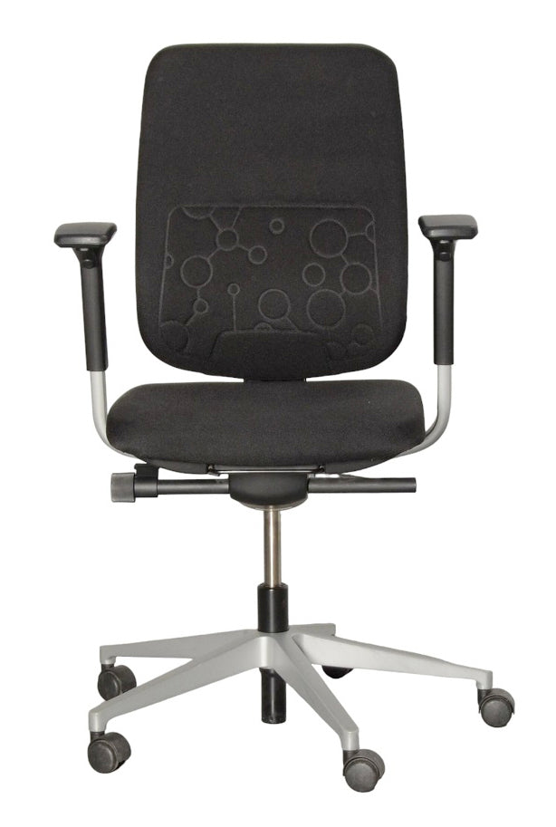 Refurbished Bureaustoel Steelcase Reply Zwart