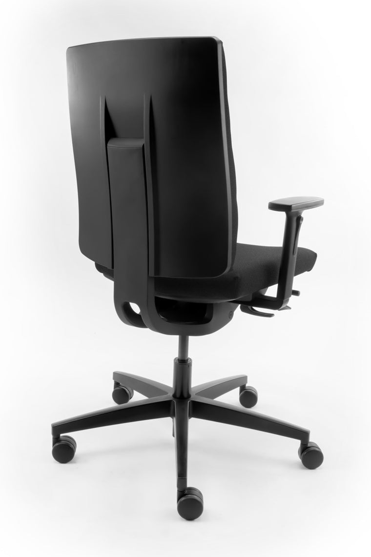 Refurbished Bureaustoel Viasit Linea NPR1813 Zwart