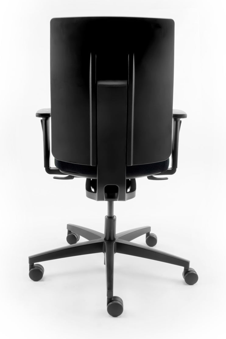 Refurbished Bureaustoel Viasit Linea NPR1813 Zwart