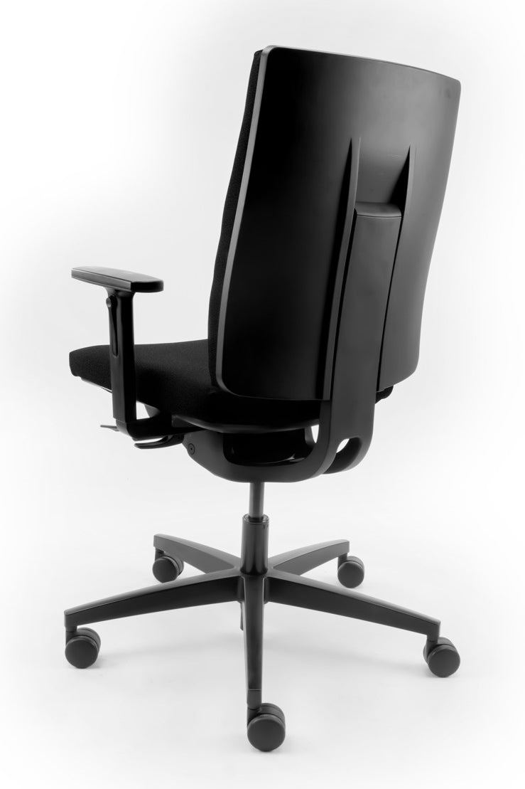 Refurbished Bureaustoel Viasit Linea NPR1813 Zwart