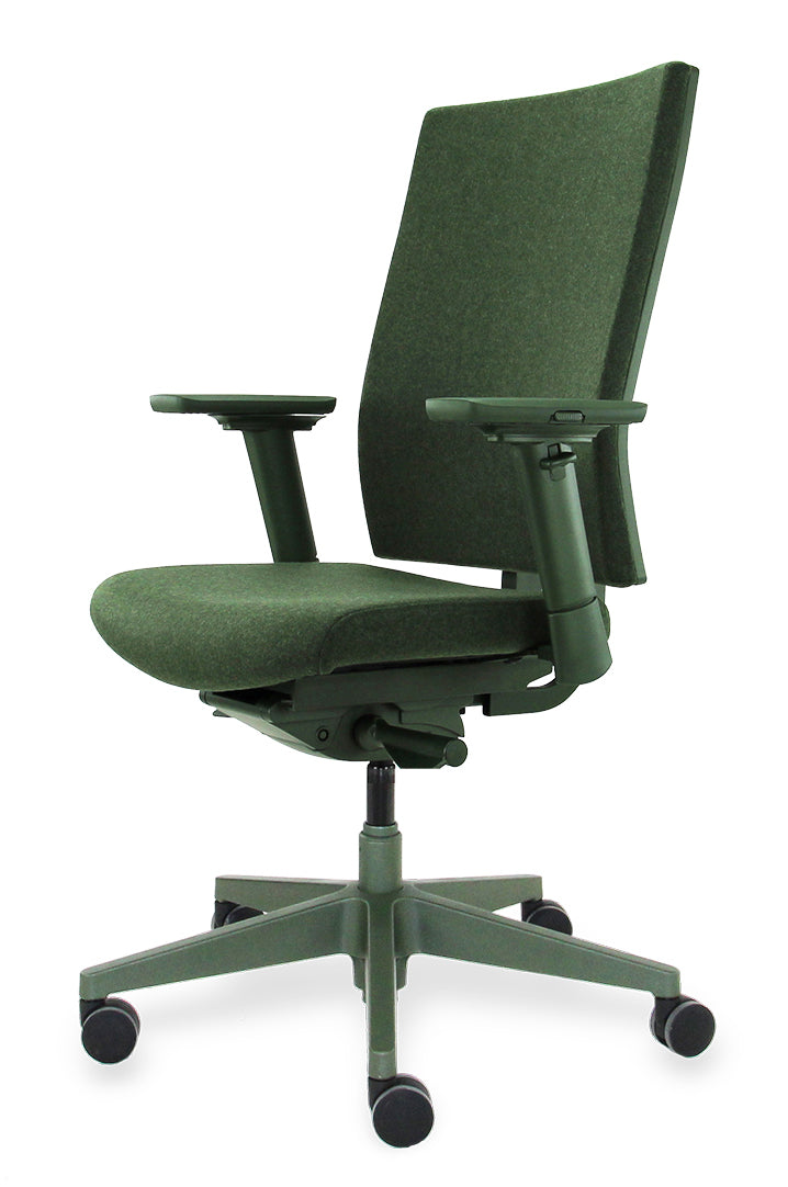 Workliving Zuidas Comfort Green Edition - Zonder Lendensteun - Bureaustoel Ergonomisch Design (N)EN 1335 - Workliving - Bureaustoelen (N)EN- Workliving