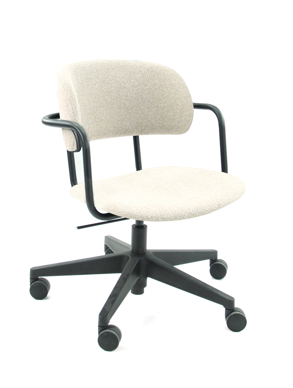 Workliving Puur Design Bureaustoel - Society Boucle Shitake - Workliving - Bureaustoelen design- Workliving