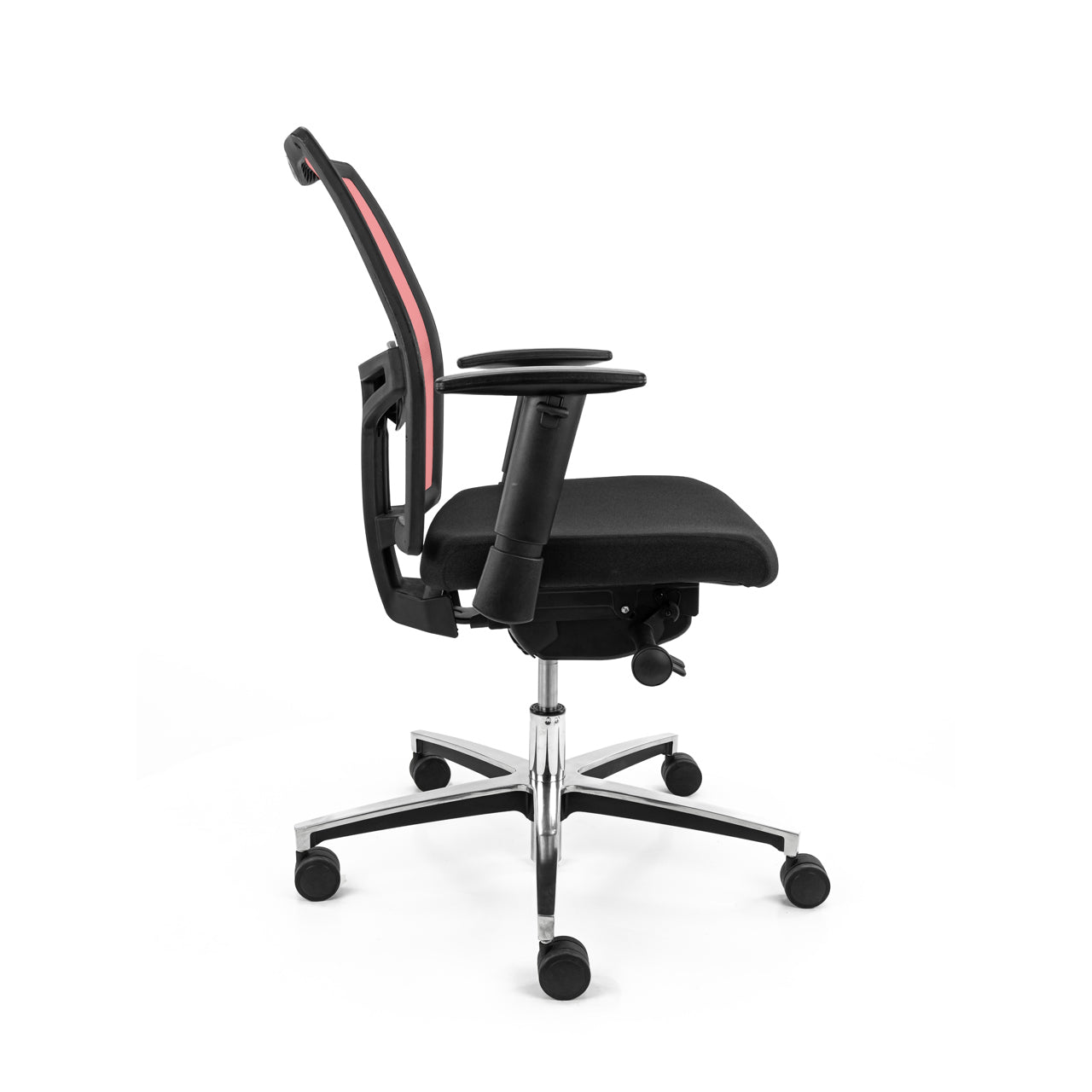 Refurbished Bureaustoel Workliving Projectas V1 Mesh Rood (N)EN 1335