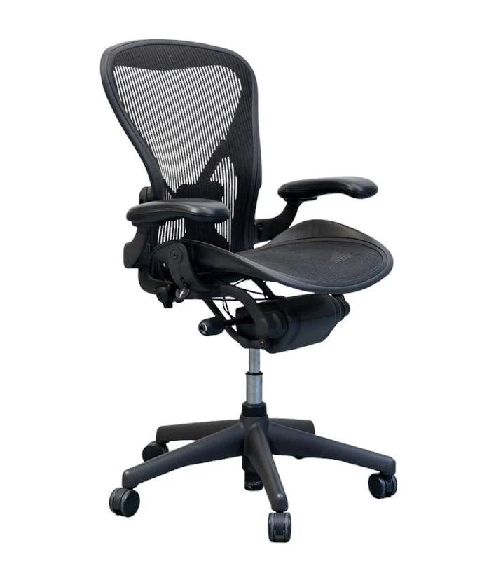Refurbished Herman Miller Aeron "B" Posturefit Bureaustoel
