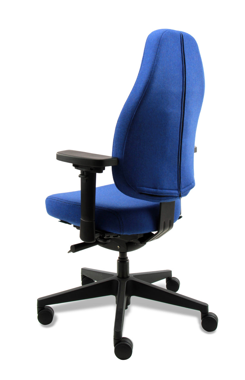 Sit And Move Therapod X Standaard - Blauw Wolvilt - Bureaustoel