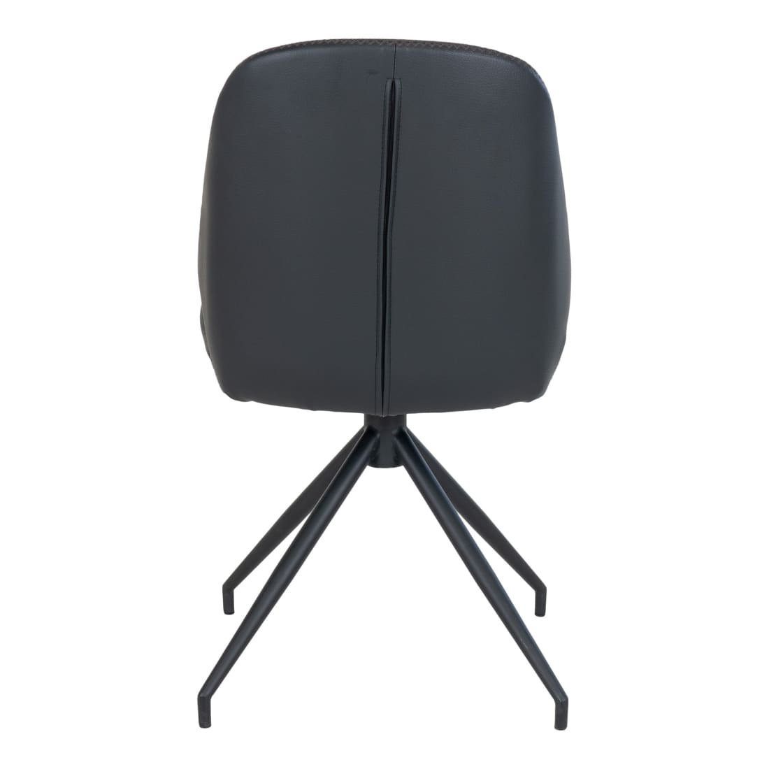 House Nordic 2 x MonteCarlo eetkamerstoel draaivoet zwart. -