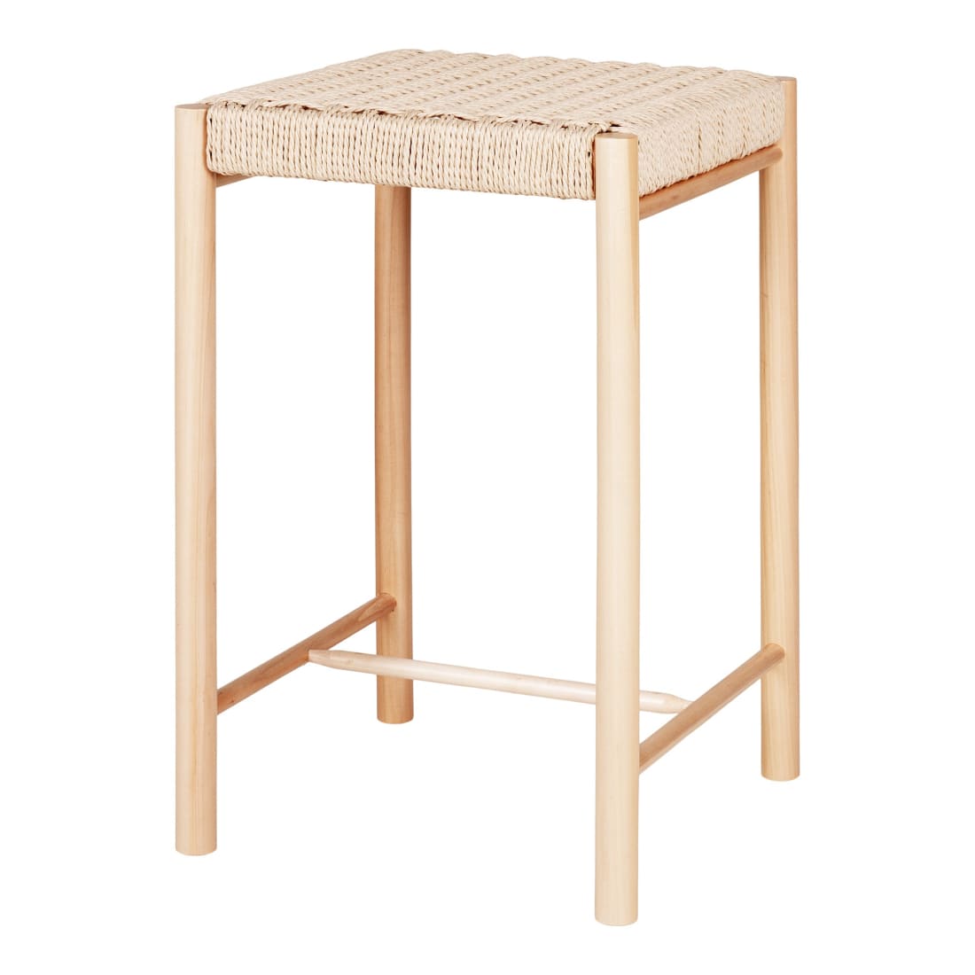 House Nordic Barstoel Abano Populier Naturel Wicker -