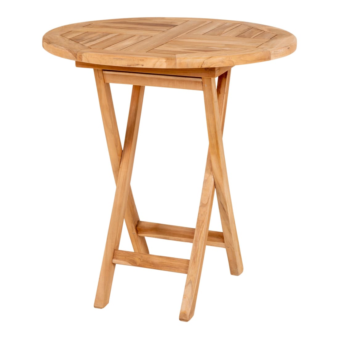 House Nordic Oviedo tuintafel Ø70 cm teakhout. - Ronde