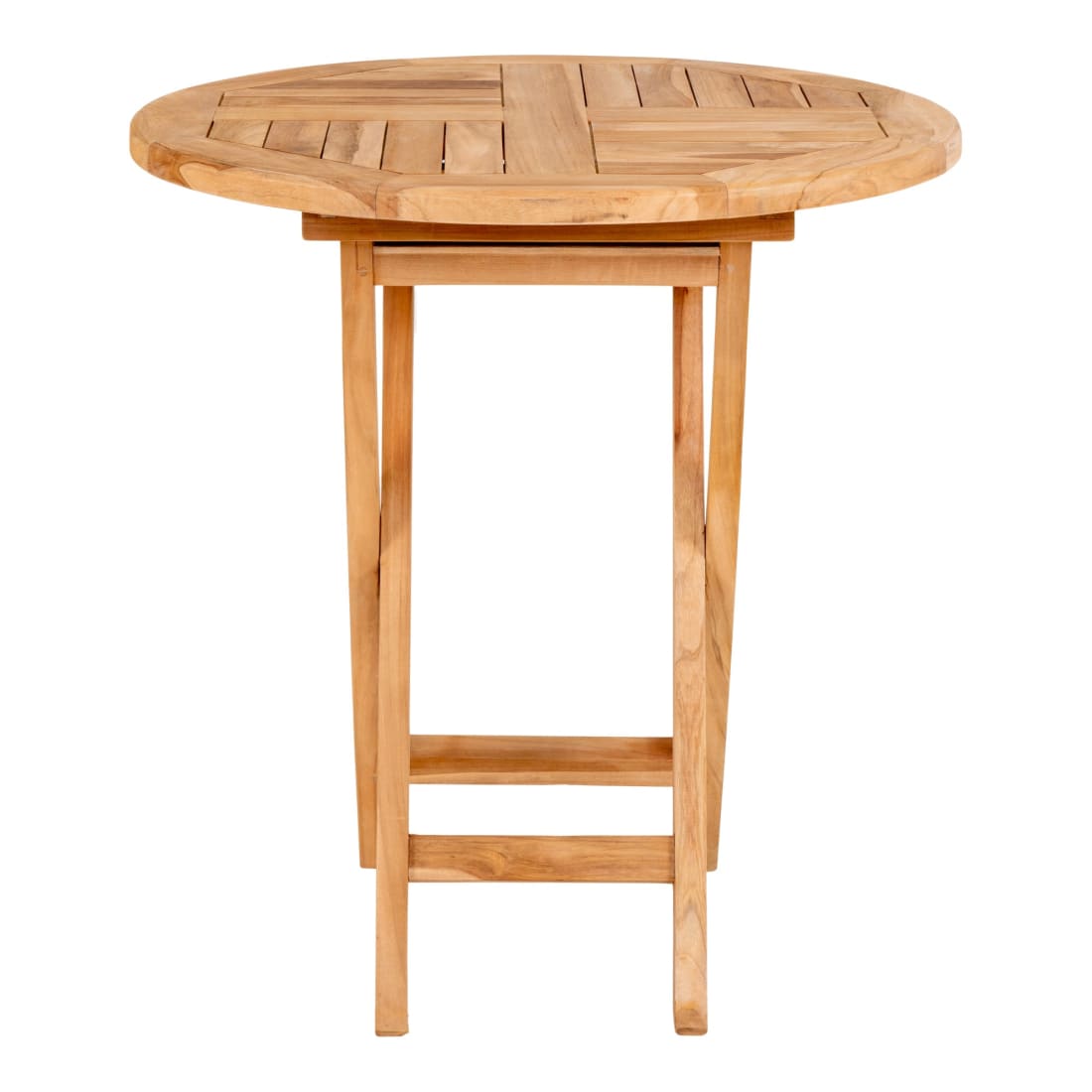 House Nordic Oviedo tuintafel Ø70 cm teakhout. - Ronde