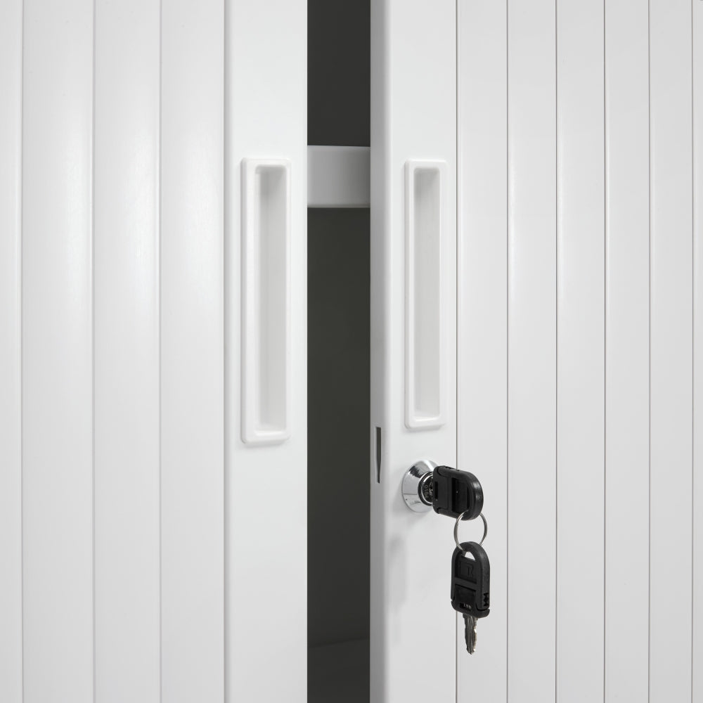 Manhattan Roldeurkast New York - 198x100x43cm - incl. 4 legborden