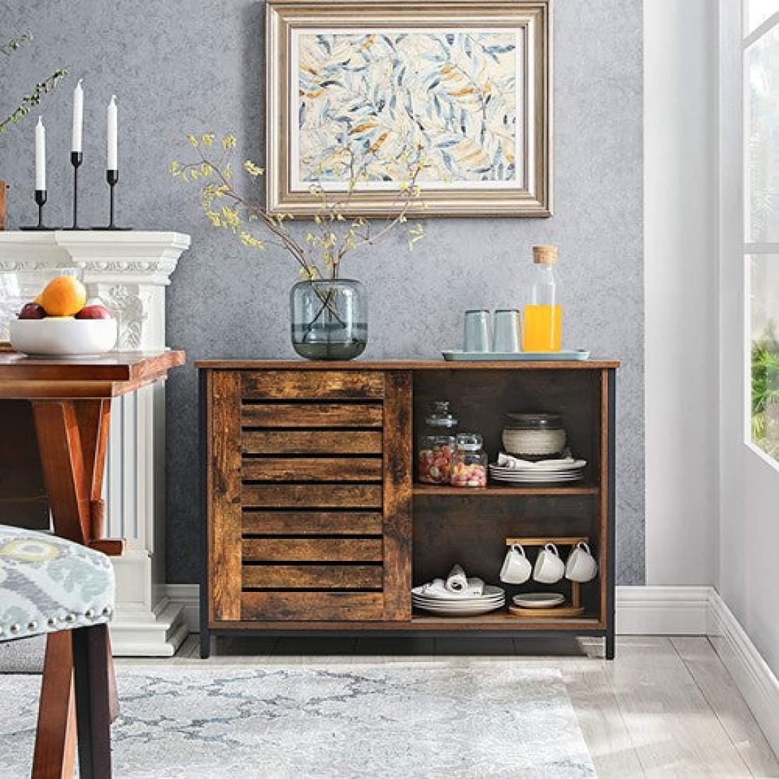 Mazazu - Dressoir kast - Kast met deuren - Industrieel -