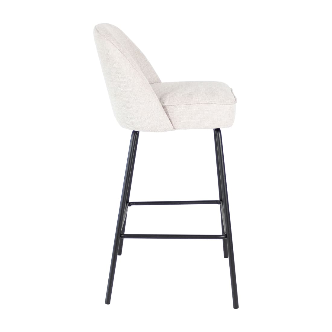 Kick Barkruk Lucy - Champagne - Lage Barkrukken