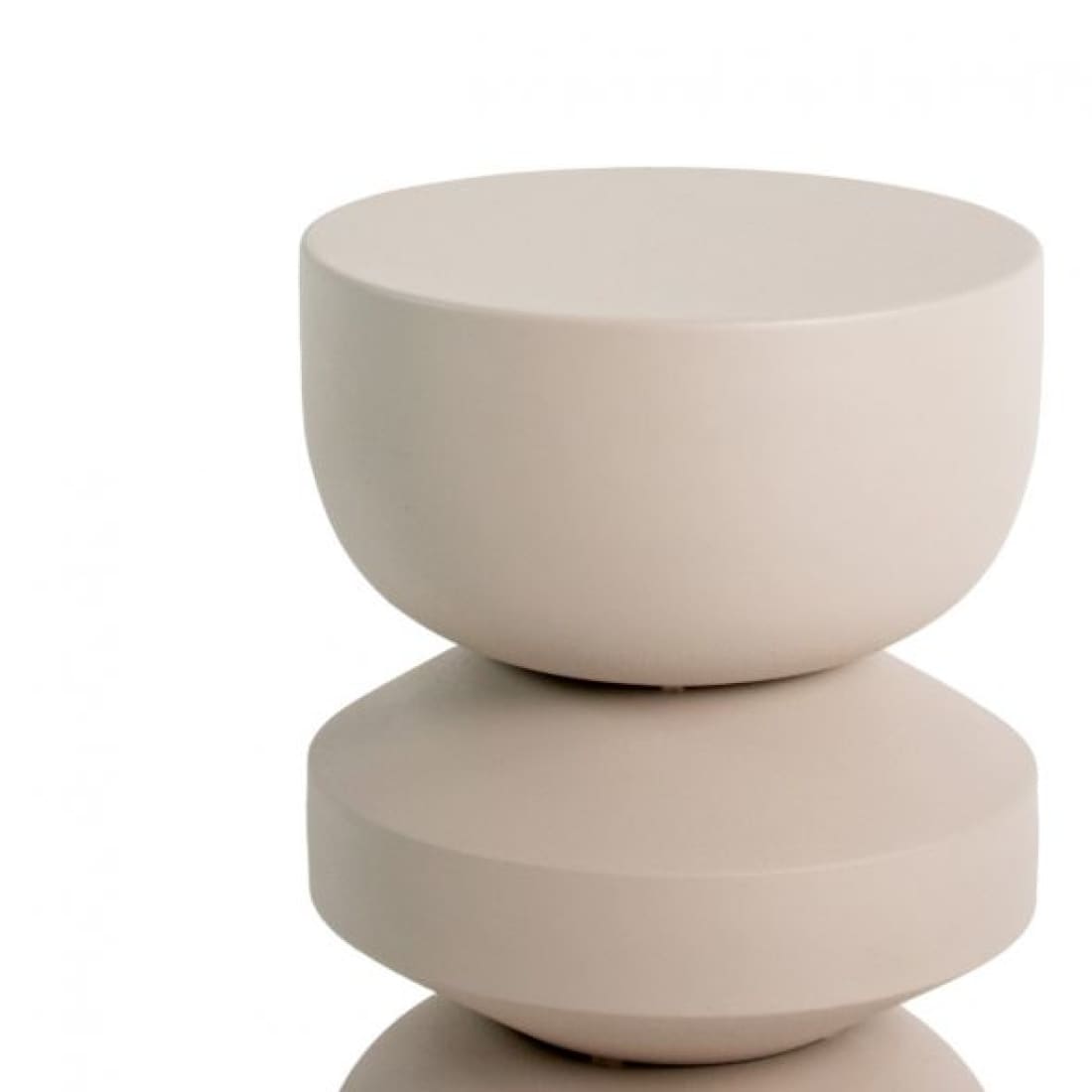 Kick Bijzettafel JON - Beige - Bijzettafels