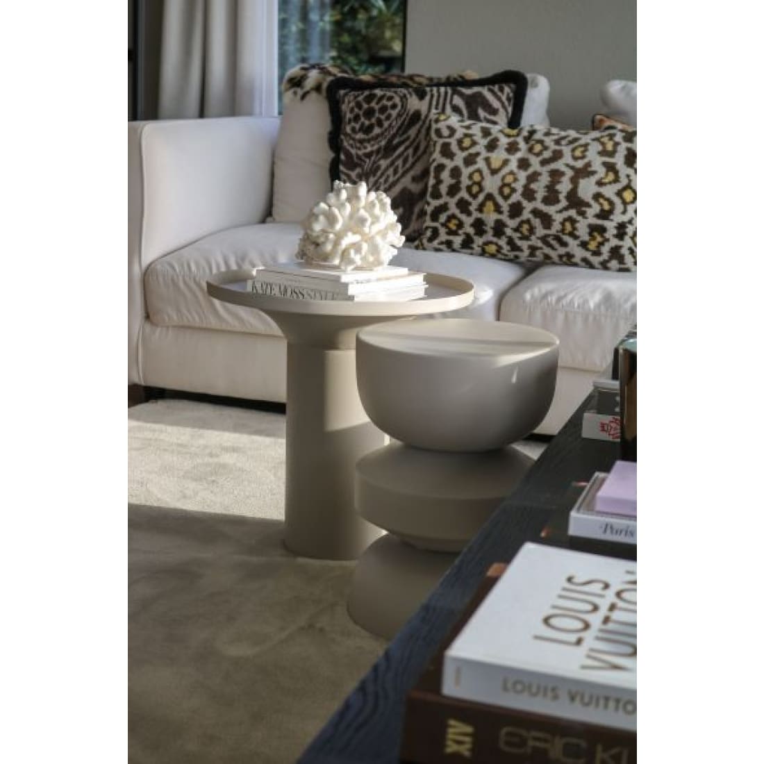 Kick Bijzettafel Sky - Beige - Bijzettafels