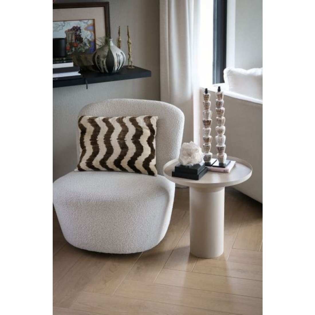 Kick Bijzettafel Sky - Beige - Bijzettafels