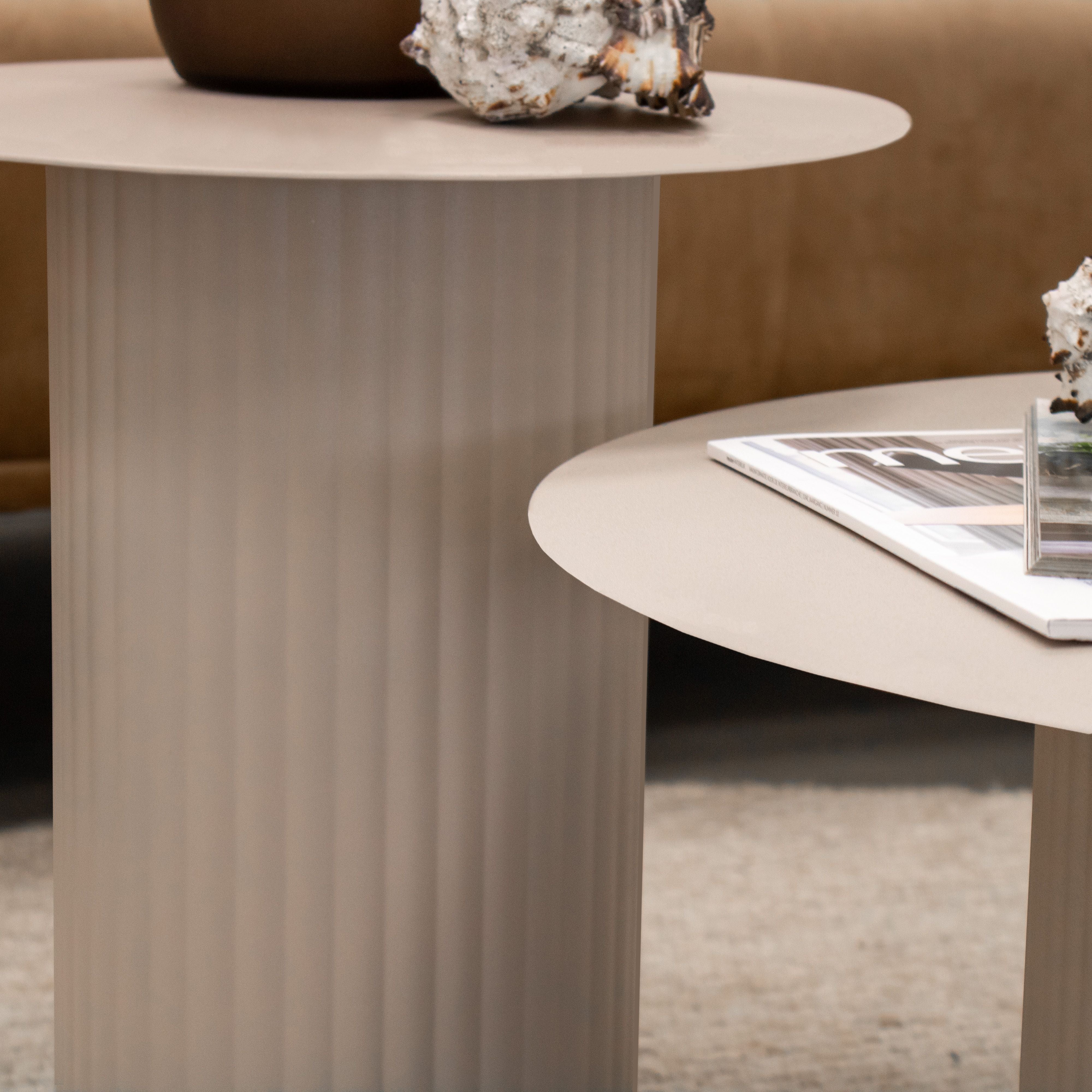 Kick Bijzettafel Tilo - M - Beige
