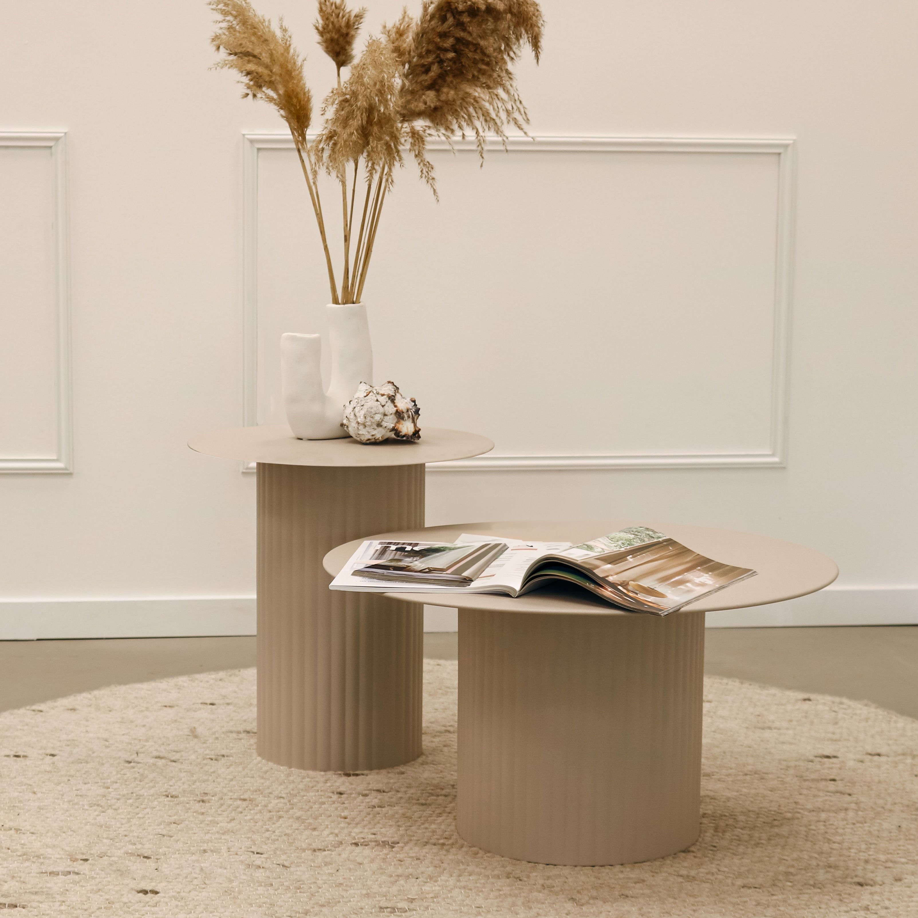 Kick Bijzettafel Tilo - L - Beige