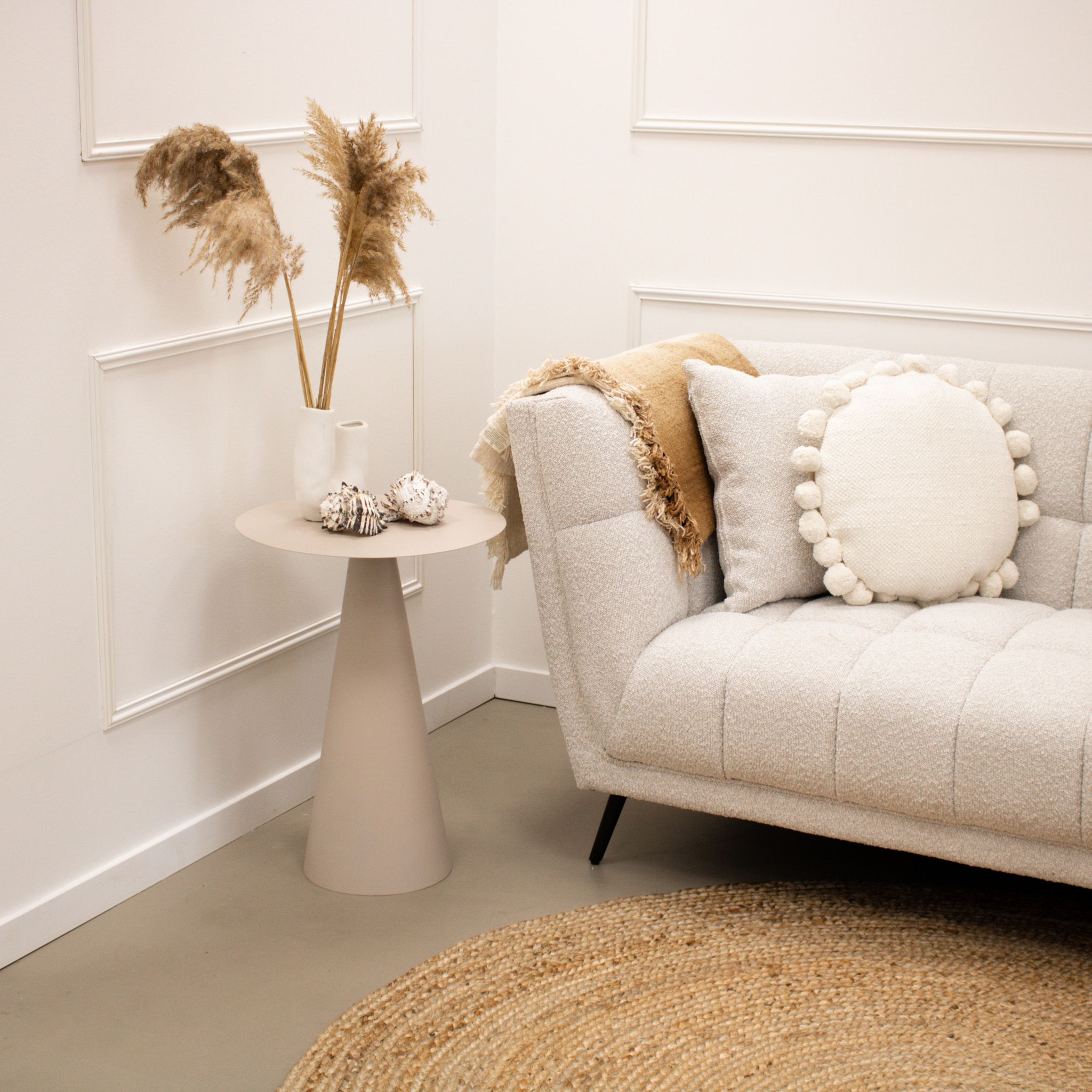 Kick Bijzettafel VIC Hoog - Beige
