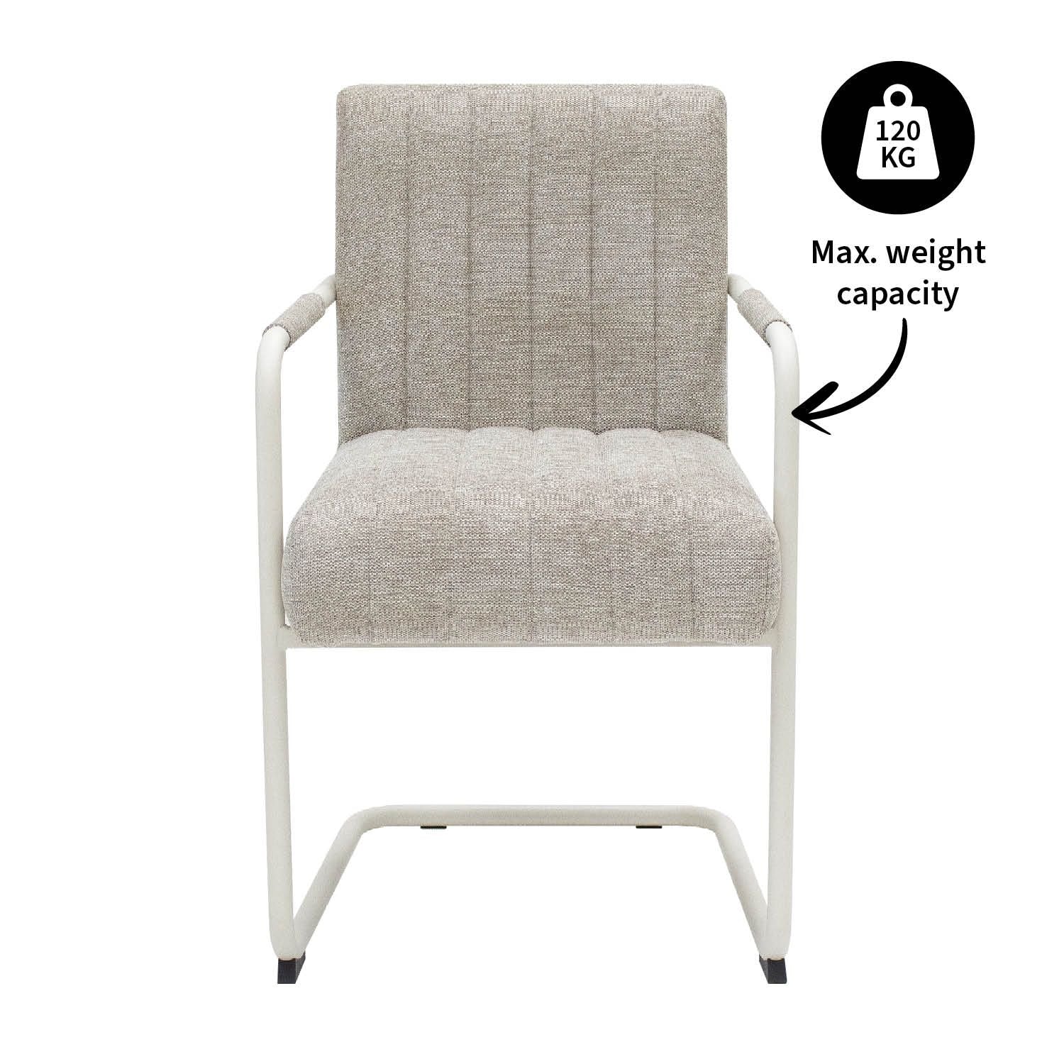 Kick Isa buisframe stoel - Beige